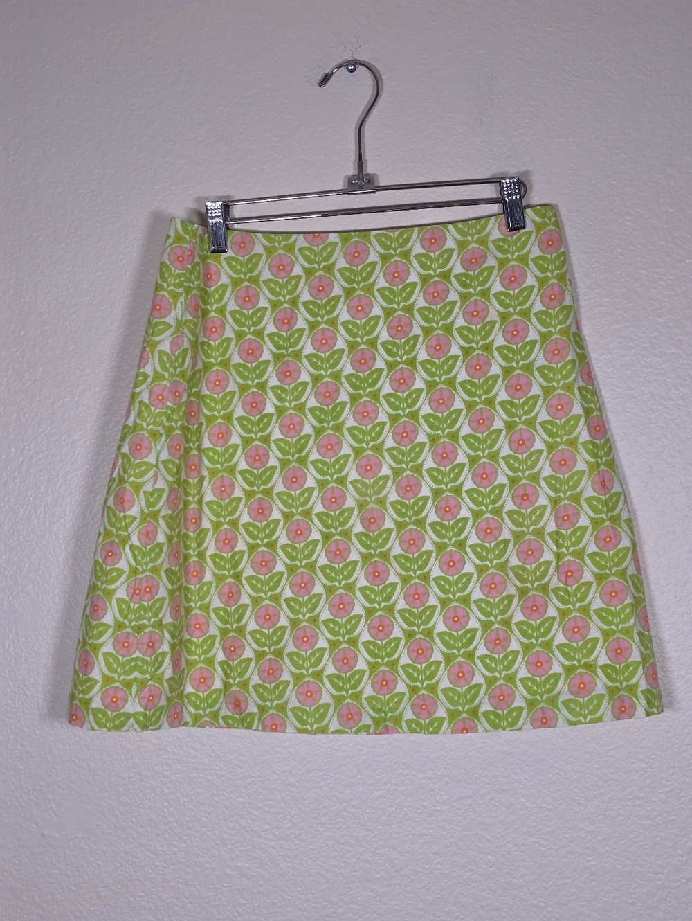 NEEDHAM LANE Y2K Floral A-Line Skirt 4